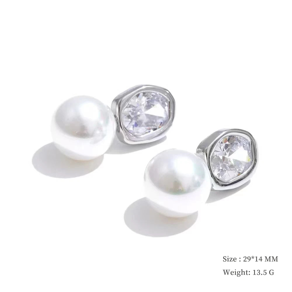 Leonie Pearl Hoops