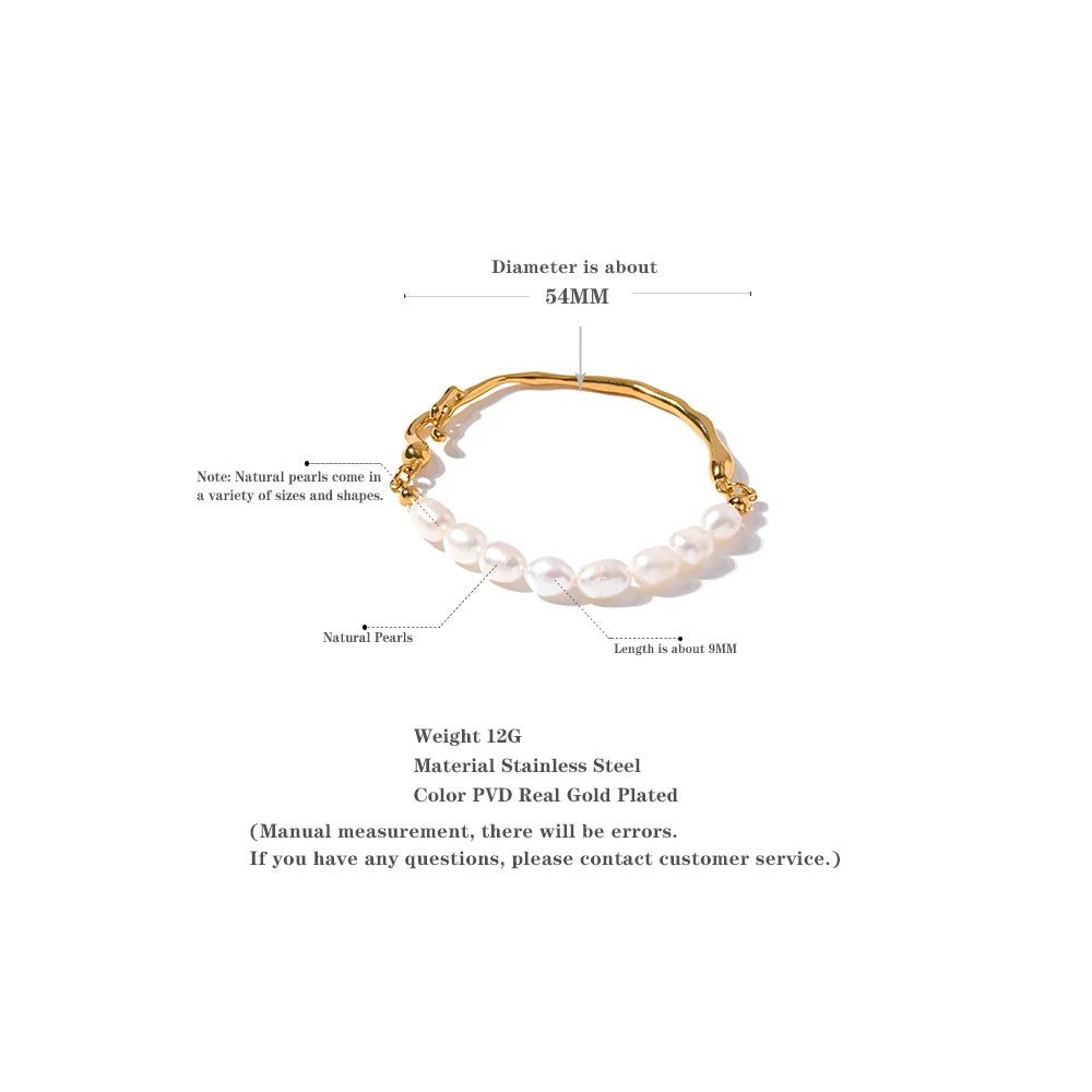 Lisa helmirannerengas, rannekoru, vedenkestävä, 316L-ruostumaton teräs kullanvärisellä PVD-pinnoitteella, Lark & Reed, kuva 5