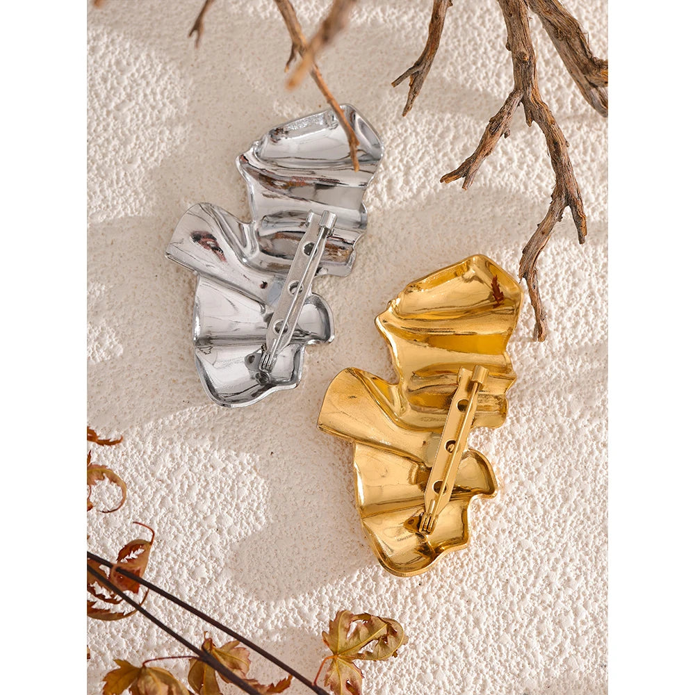 Ottilie Ribbon Brooch