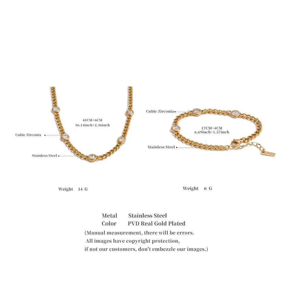 Amelia poleret panserarmbånd med zirkonia, armbånd, tåler vand, rustfrit stål 316L med guld- eller sølvfarvet PVD-belægning, Lark & Reed, billede 6