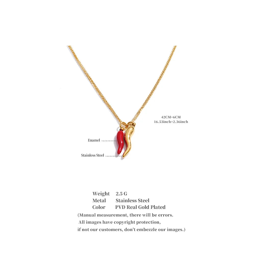 Felicia emaliriipus, kaulakoru, vedenkestävä, 316L-ruostumaton teräs kullan- tai hopeanvärisellä PVD-pinnoitteella, Lark & Reed, kuva 6